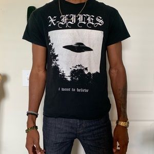 X Files I want to believe t shirt